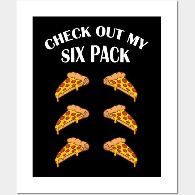 Check out my six pack pizza Wall Art by Live Together